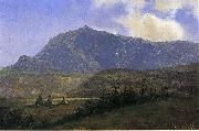 Indian Encampment [Indian Camp in the Mountains], Albert Bierstadt